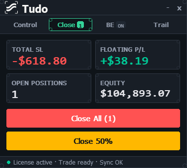 Tudo EA · Close tab